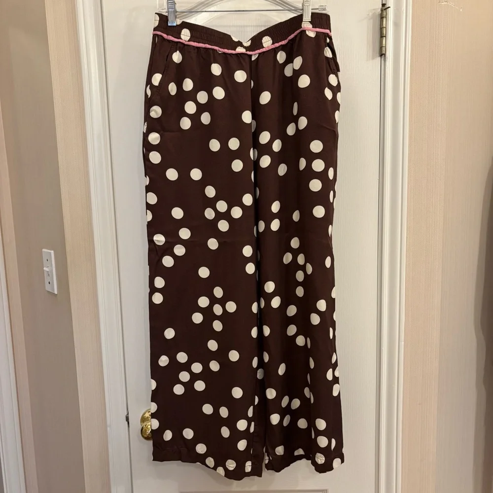 Anthropologie Maev Polk Dot Pants - Picture 5 of 8